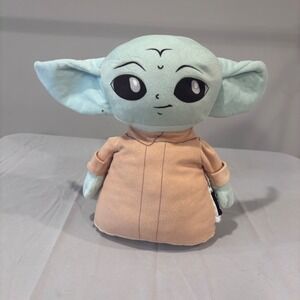 Star Wars The Mandalorian Grogu Plush Stuffed Animal Baby Yoda Anime Eyes